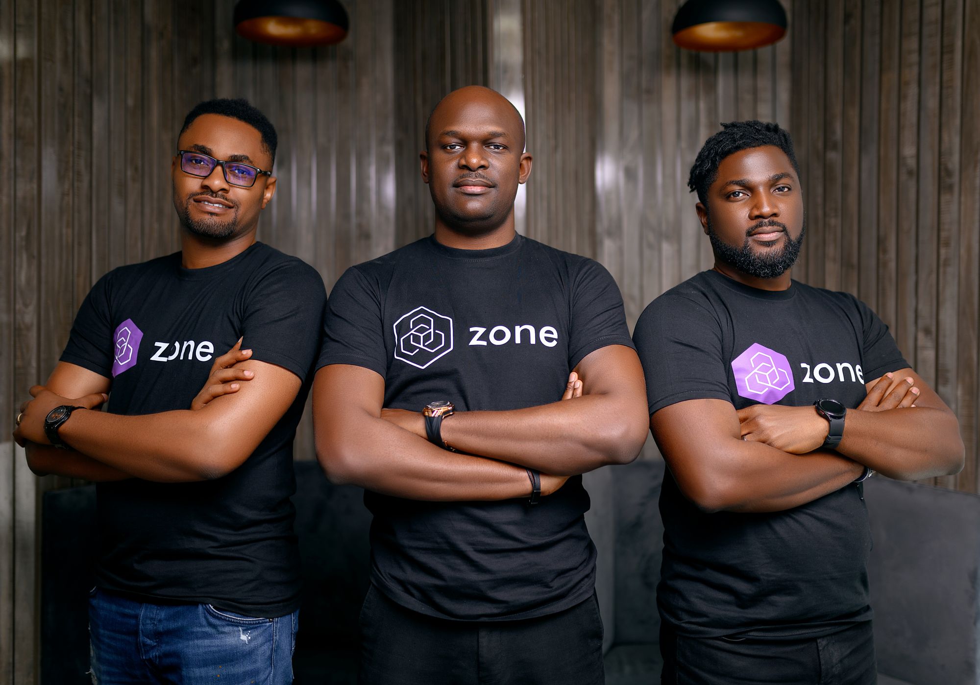 Zone Network Cofounders Elendu Uche, Obi Emetarom and Wale Onawunmi
